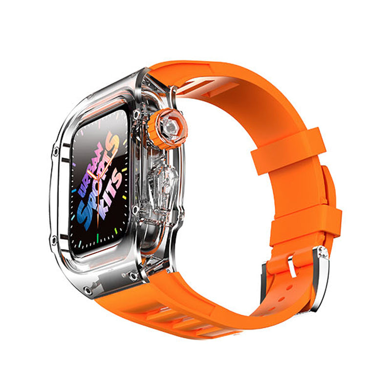 Ice Cube Apple Watch Case Transparent Design Kewusuma