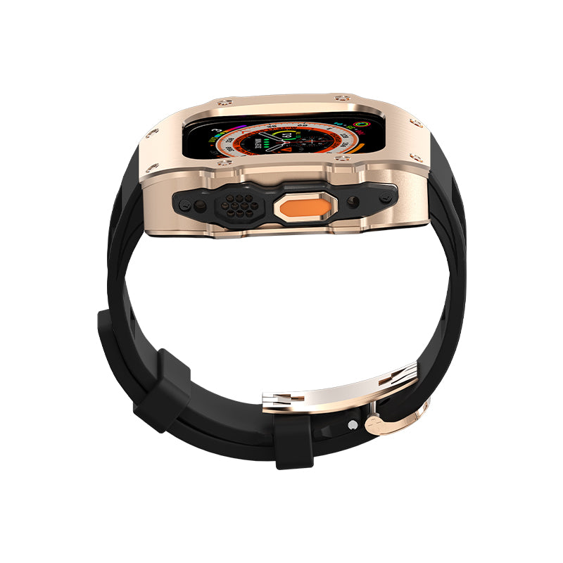 Golden Vanguard Apple Watch 49mm Ultra Case | Kewusuma